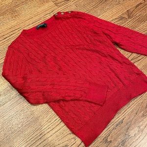 Women’s cable knit sweater - Lauren by RL